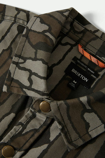 Brixton - Builders Stretch Overshirt ~ Camo