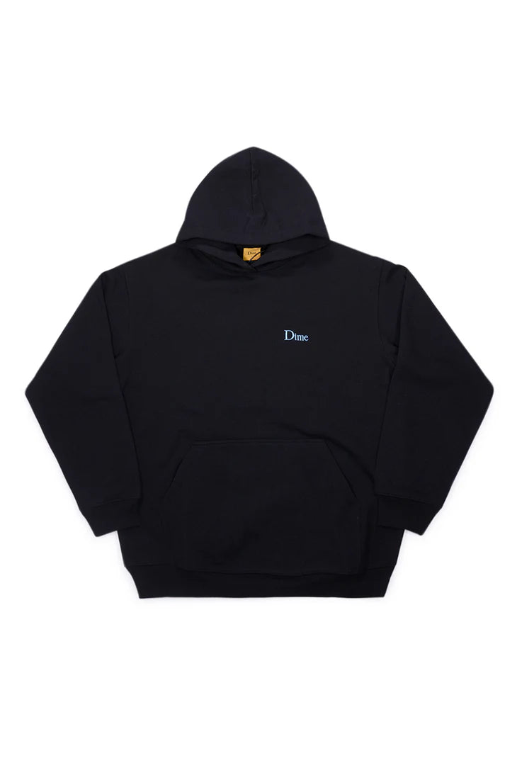 Dime - Classic Small Logo Hoodie Black