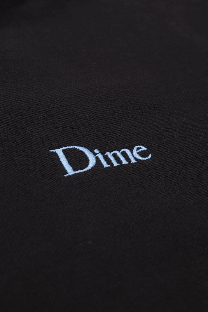 Dime - Classic Small Logo Hoodie Black