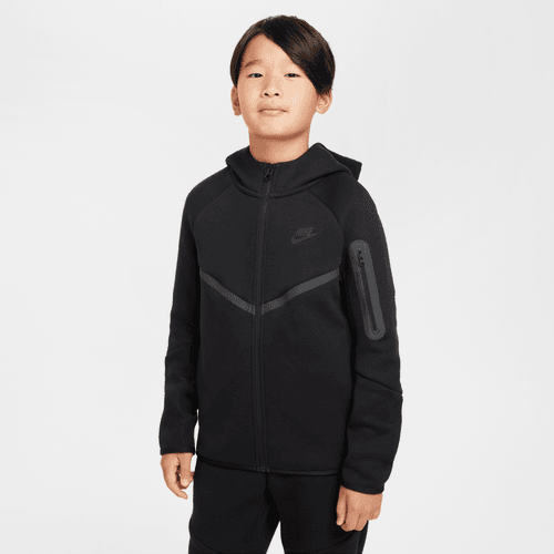 Nike - Youth Tech Fleece Full-Zip Hoodie Black