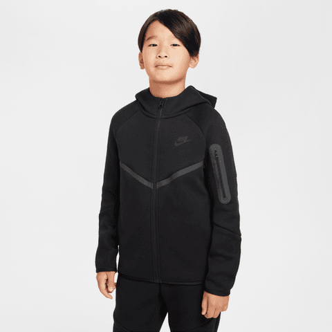 Nike - Youth Tech Fleece Full-Zip Hoodie ~ Black