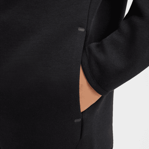Nike - Youth Tech Fleece Full-Zip Hoodie Black