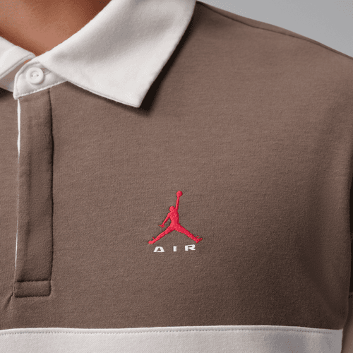 Nike - Jordan Brooklyn Long-Sleeve Brown/White-2