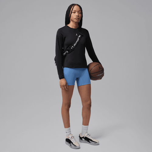 Nike - W Jordan Dri-FIT Long-Sleeve Top Black/White-4