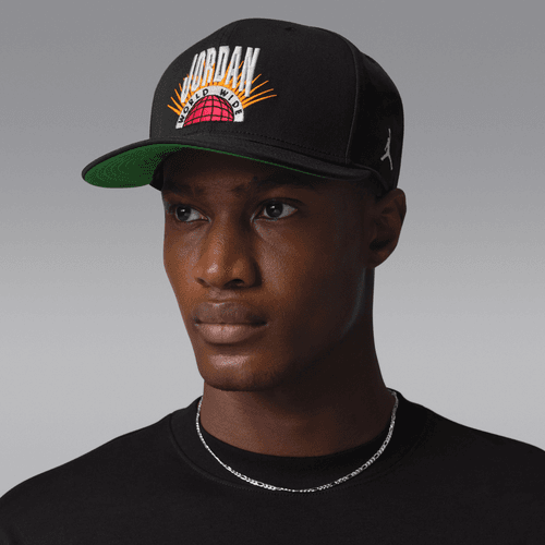 Nike - Jordan Essentials Pro Structured Flat Bill Hat Black