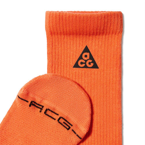 Nike - ACG Everyday Elevated Crew Socks (1 Pair) Orange