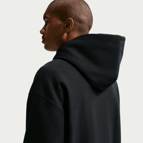 Nike - Solo Swoosh Men's Pullover Hoodie Black-2