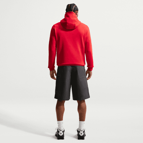 Nike - Club Fleece Hoodie University Red-3