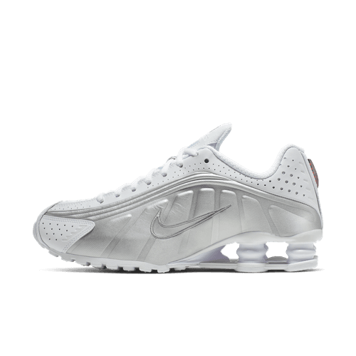 Nike - W Shox R4 White/Metallic Silver