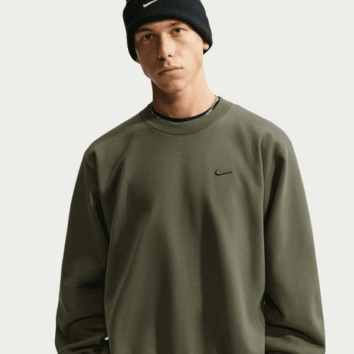 Nike - Energy Fleece Crew-Neck Sweatshirt Cargo Khaki-1