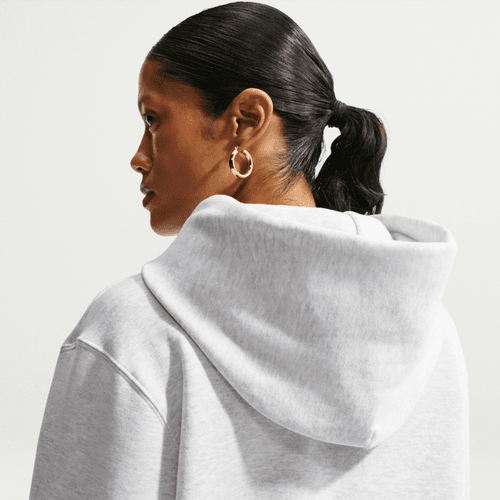 Nike - W Studio Fleece Pullover Hoodie Birch Heather-2