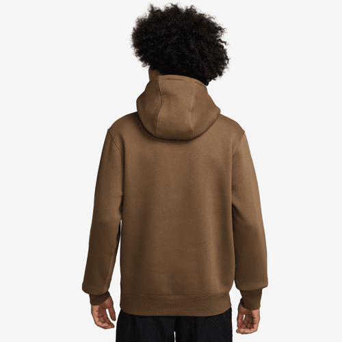 Nike - Club Fleece Pullover Hoodie Brown