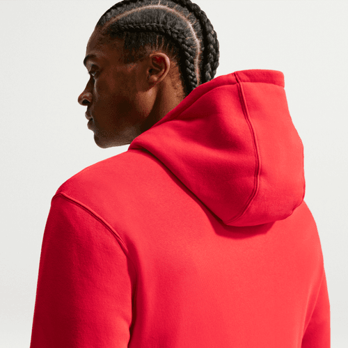Nike - Club Fleece Hoodie University Red-2