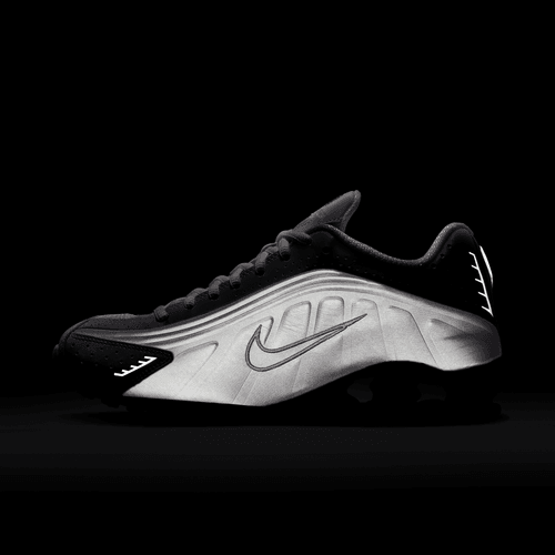 Nike - W Shox R4 White/Metallic Silver