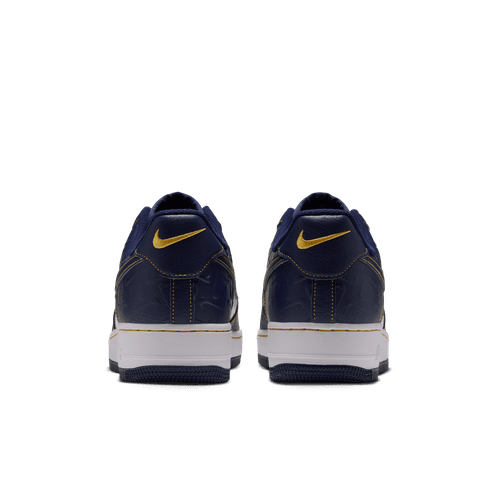 Nike - Air Force 1 '07 Summit White/Midnight Navy/Yellow-7