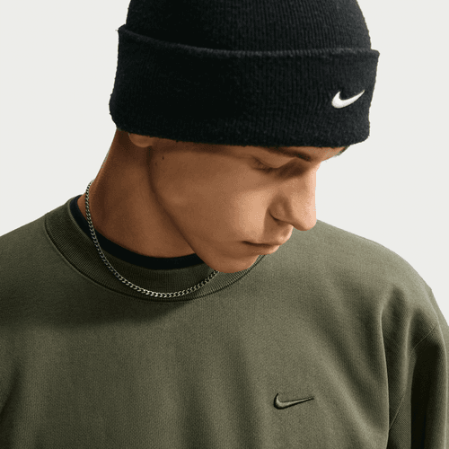 Nike - Energy Fleece Crew-Neck Sweatshirt Cargo Khaki-2