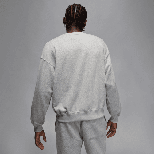 Nike - Jordan Brooklyn Fleece Crewneck Grey/Gamma Blue