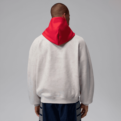 Nike - Jordan Brooklyn Pullover Hoodie Phantom/Red-6