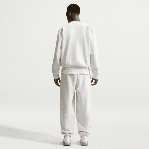 Nike - Energy Fleece Crew-Neck Sweatshirt Birch Heather-3