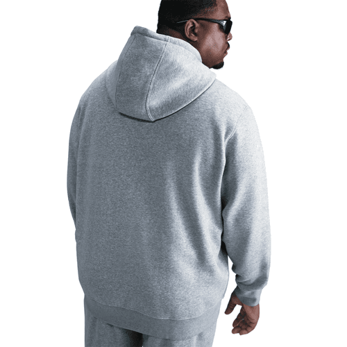 Nike - Club Full-Zip Fleece Hoodie Dark Heather Grey