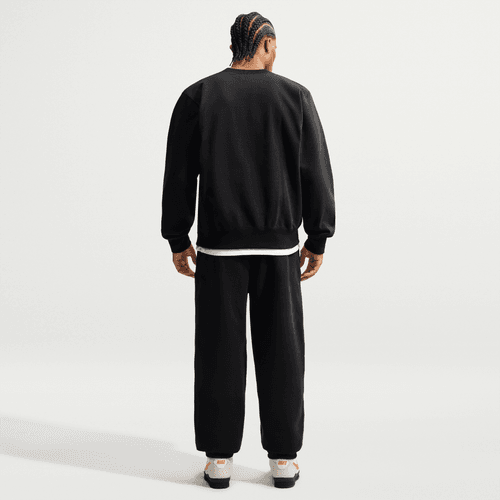 Nike - Energy Fleece Crew-Neck Sweatshirt Black-3
