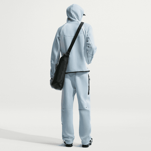 Nike - Tech Color-Block Open-Hem Fleece Pants-5