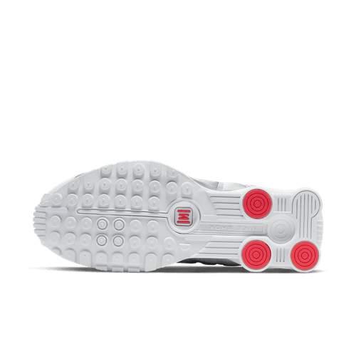 Nike - W Shox R4 White/Metallic Silver