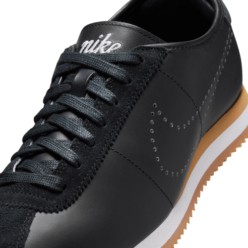 Nike - W Cortez Leather Black/White/Gum Light Brown