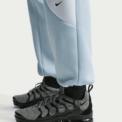 Nike - Tech Color-Block Open-Hem Fleece Pants-6