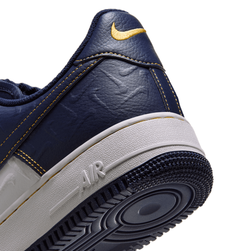 Nike - Air Force 1 '07 Summit White/Midnight Navy/Yellow-8
