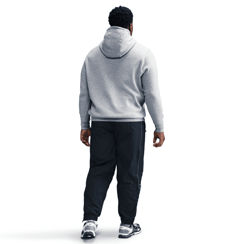 Nike - Club Fleece Pullover Hoodie Grey Heather-4