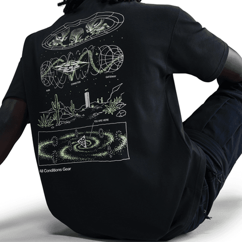 Nike - ACG Optical Illusion T-Shirt Black