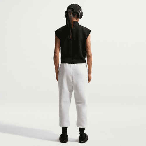 Nike - W Studio Fleece Mid-Rise Joggers Birch Heather-4