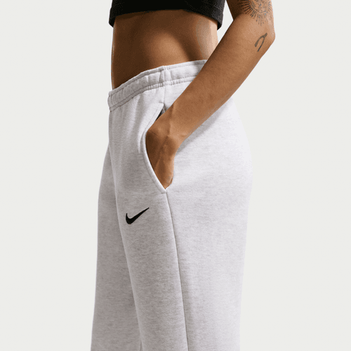 Nike - W Studio Fleece Mid-Rise Joggers Birch Heather-3