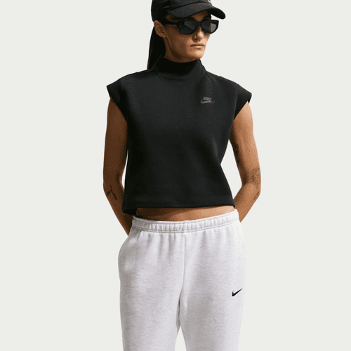Nike - W Studio Fleece Mid-Rise Joggers Birch Heather-2