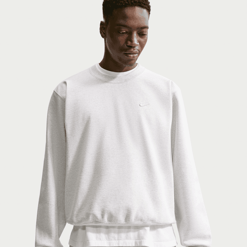 Nike - Energy Fleece Crew-Neck Sweatshirt Birch Heather-1