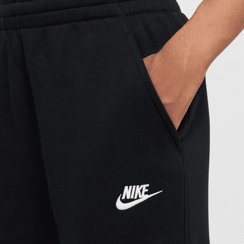 Nike - Youth Club Fleece Wide-Leg Pants ~ Black