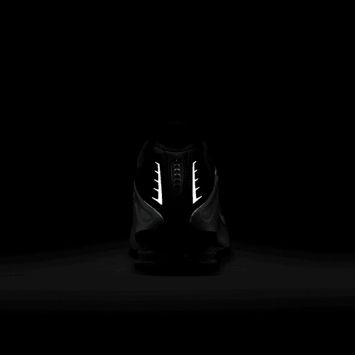 Nike - W Shox R4 Black/Metallic Silver