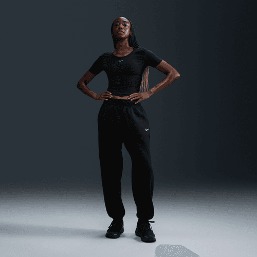 Nike - W High-Waisted Oversized Sweatpants ~ Black