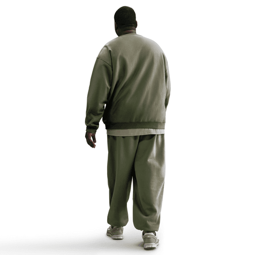 Nike - Cuffed Fleece Pants Olive