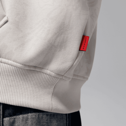 Nike - Jordan Brooklyn Pullover Hoodie Phantom/Red-3
