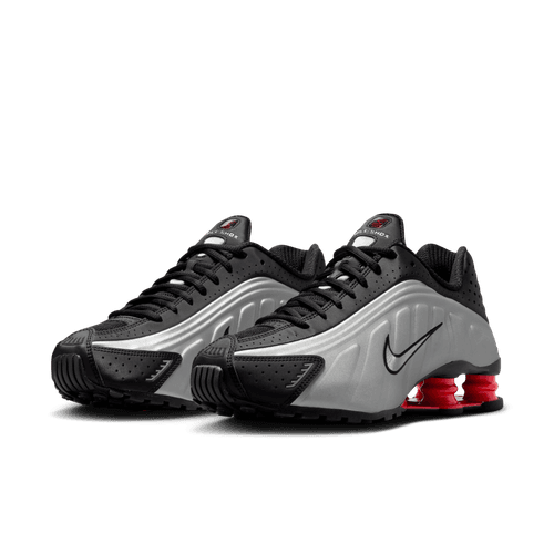 Nike - W Shox R4 Black/Metallic Silver
