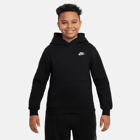 Nike - Youth Club Fleece Hoodie ~ Black