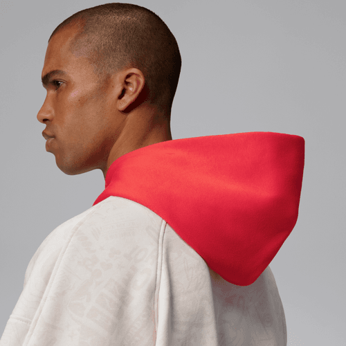 Nike - Jordan Brooklyn Pullover Hoodie Phantom/Red-5