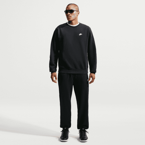 Nike - Sportswear Club Joggers Black/White-5