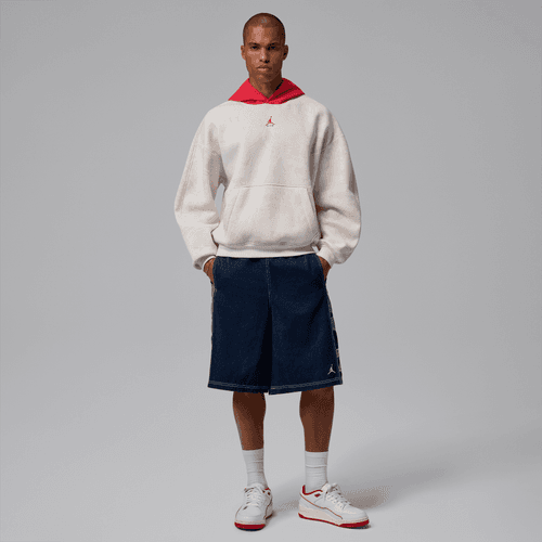 Nike - Jordan Brooklyn Pullover Hoodie Phantom/Red-7