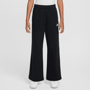 Nike - Youth Club Fleece Wide-Leg Pants ~ Black