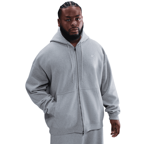 Nike - Full-Zip Fleece Hoodie Grey