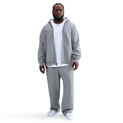 Nike - Full-Zip Fleece Hoodie Grey