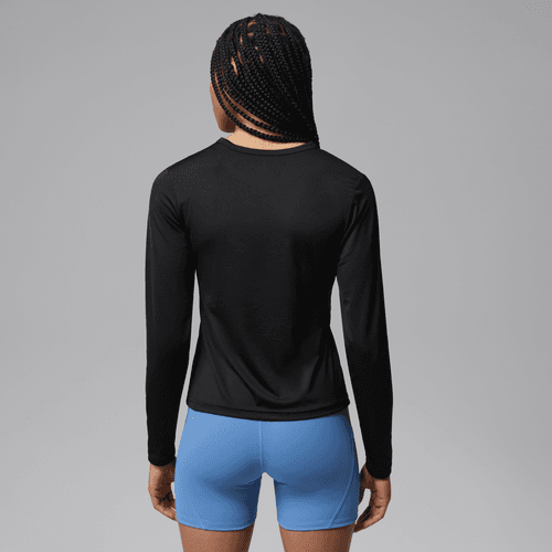 Nike - W Jordan Dri-FIT Long-Sleeve Top Black/White-3